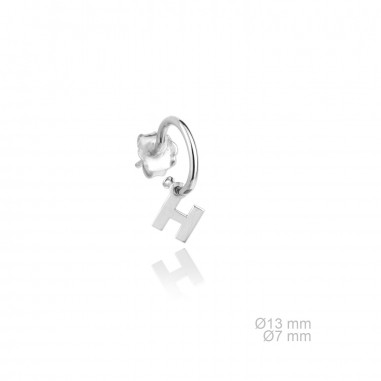 Silver Earrings | H