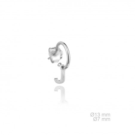 Boucles d'oreilles en Argent | H