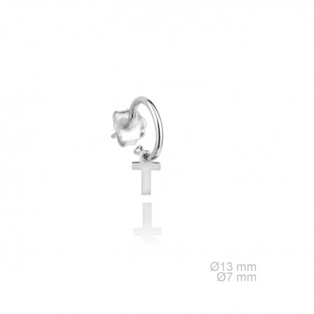 Boucles d'oreilles en Argent | T
