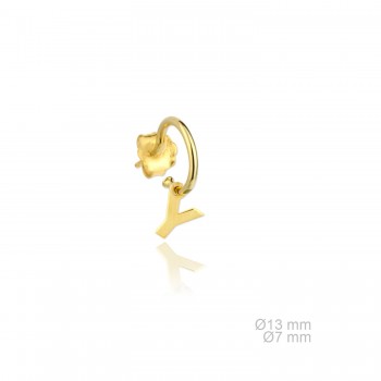 Pendientes Inicial Lisa "Y"...