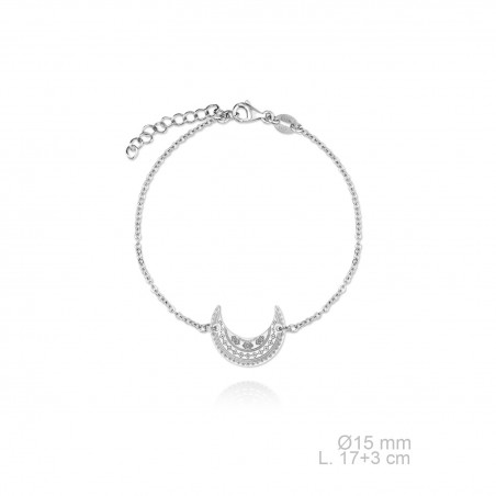 Pulsera cadena Luna Inca