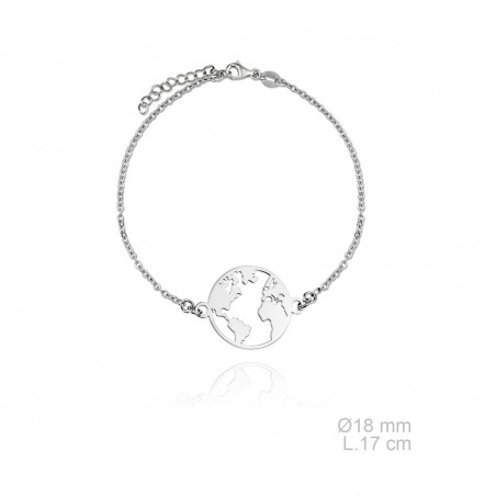 Pulsera Mundo cadena