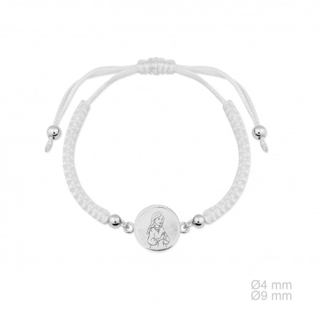 Pulsera de Macramé con Nácar