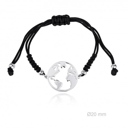 Pulsera Macramé Mundo