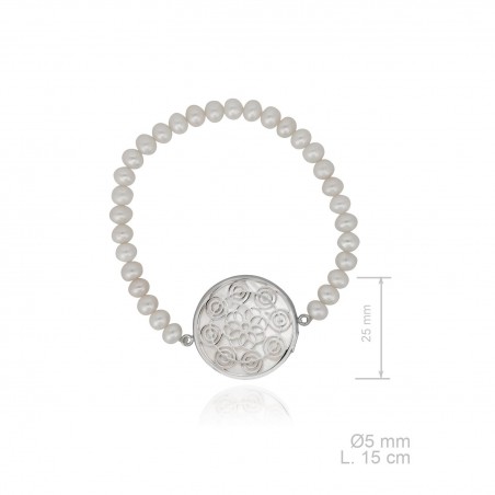 Pulseiras Pérola/Gema