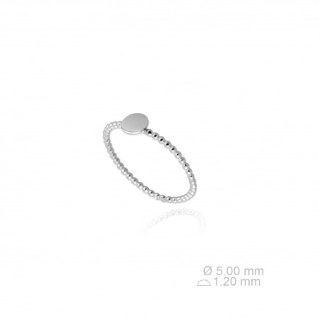 Sortija Fina Chapa n.12