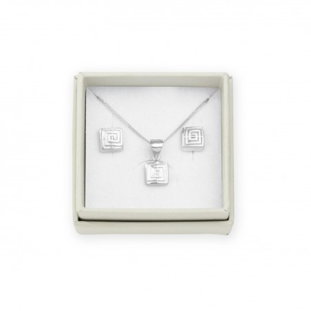 Ensemble en argent sterling