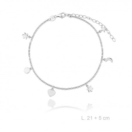 Bracelet de Cheville en Argent