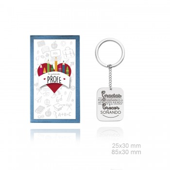 Porte-clés en Acier