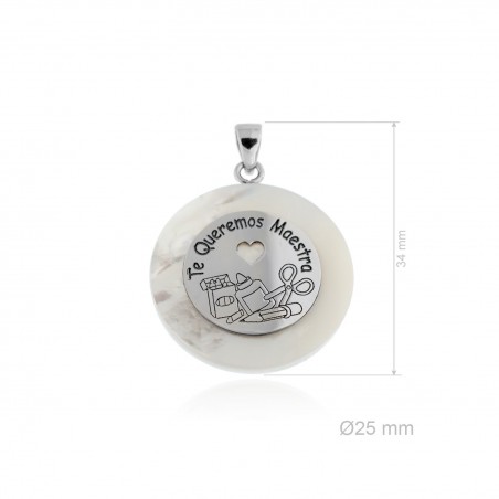 Pingentes Madre pérola